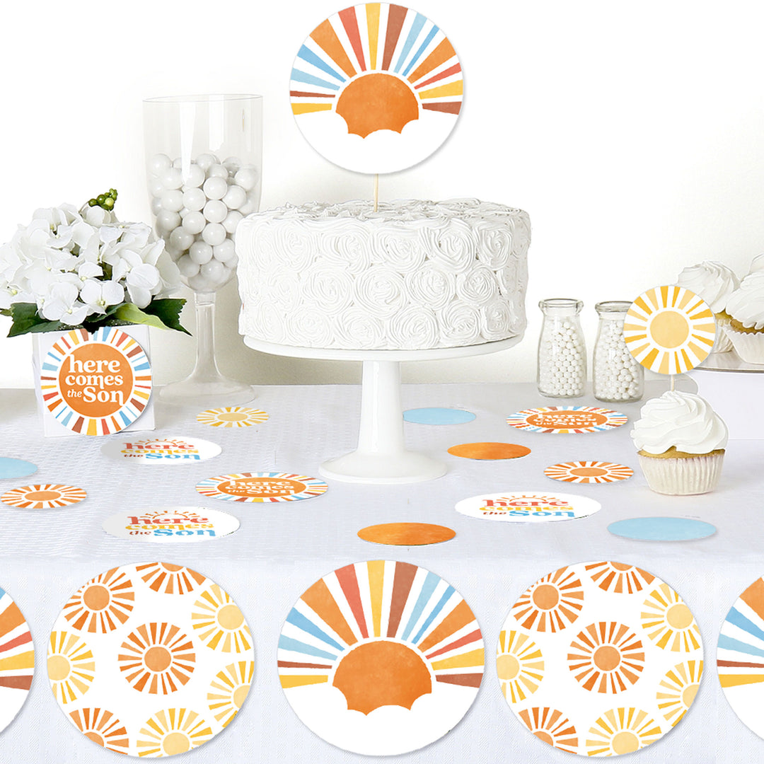 Here Comes The Son Large Confetti - 27 Ct