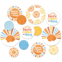 Here Comes The Son Large Confetti - 27 Ct