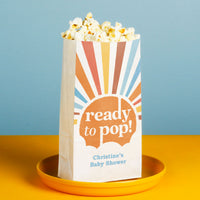 Custom Text Popcorn Bags - Here Comes the Son