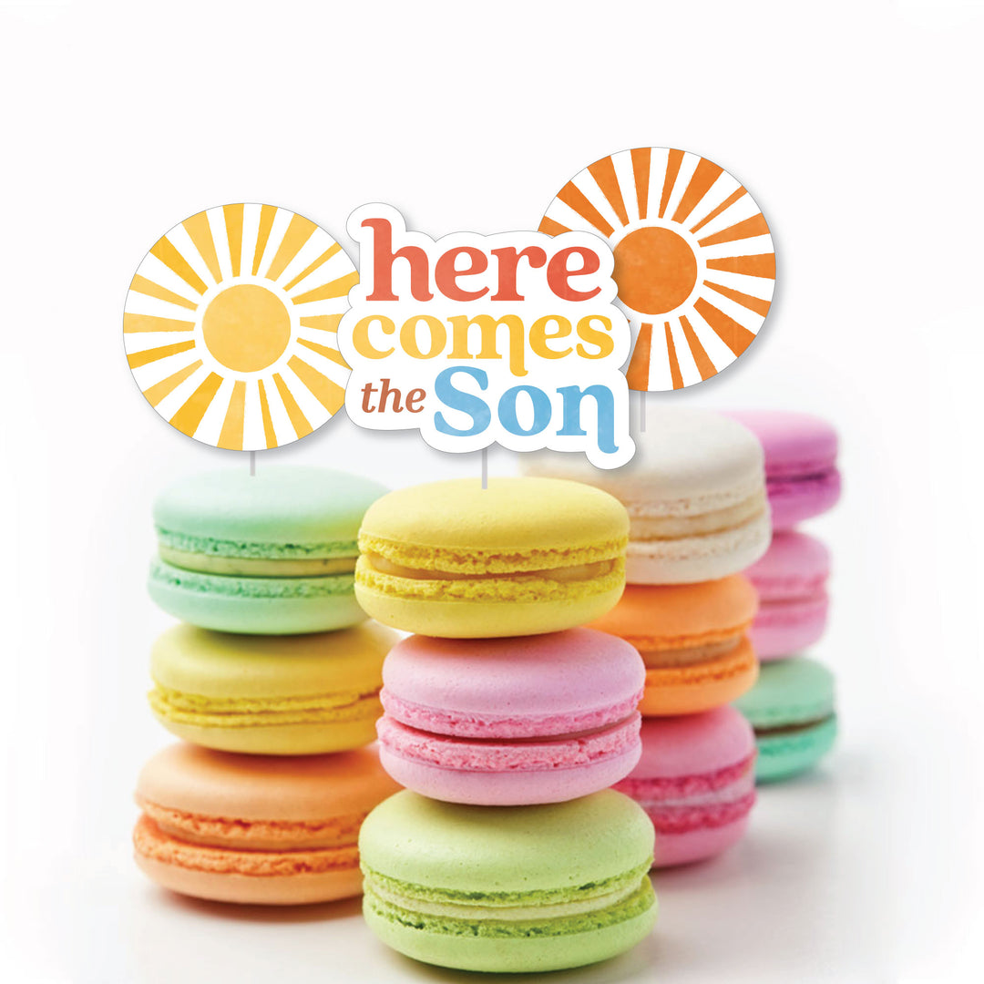 Here Comes The Son Cut-Outs - 24 Ct