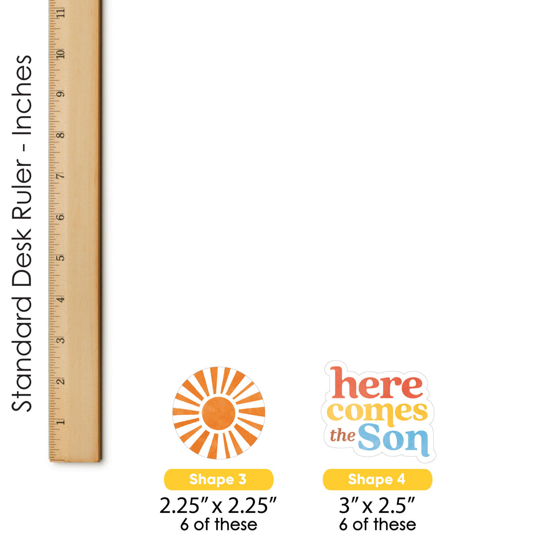Here Comes The Son Cut-Outs - 24 Ct
