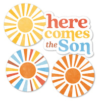 Here Comes The Son Cut-Outs - 24 Ct