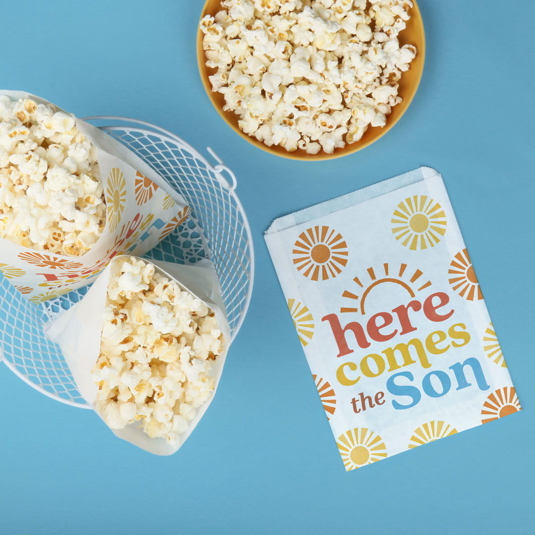 Paper Treat Bags - Here Comes The Son - 25 Ct