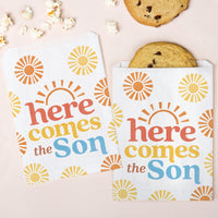 Paper Treat Bags - Here Comes The Son - 25 Ct