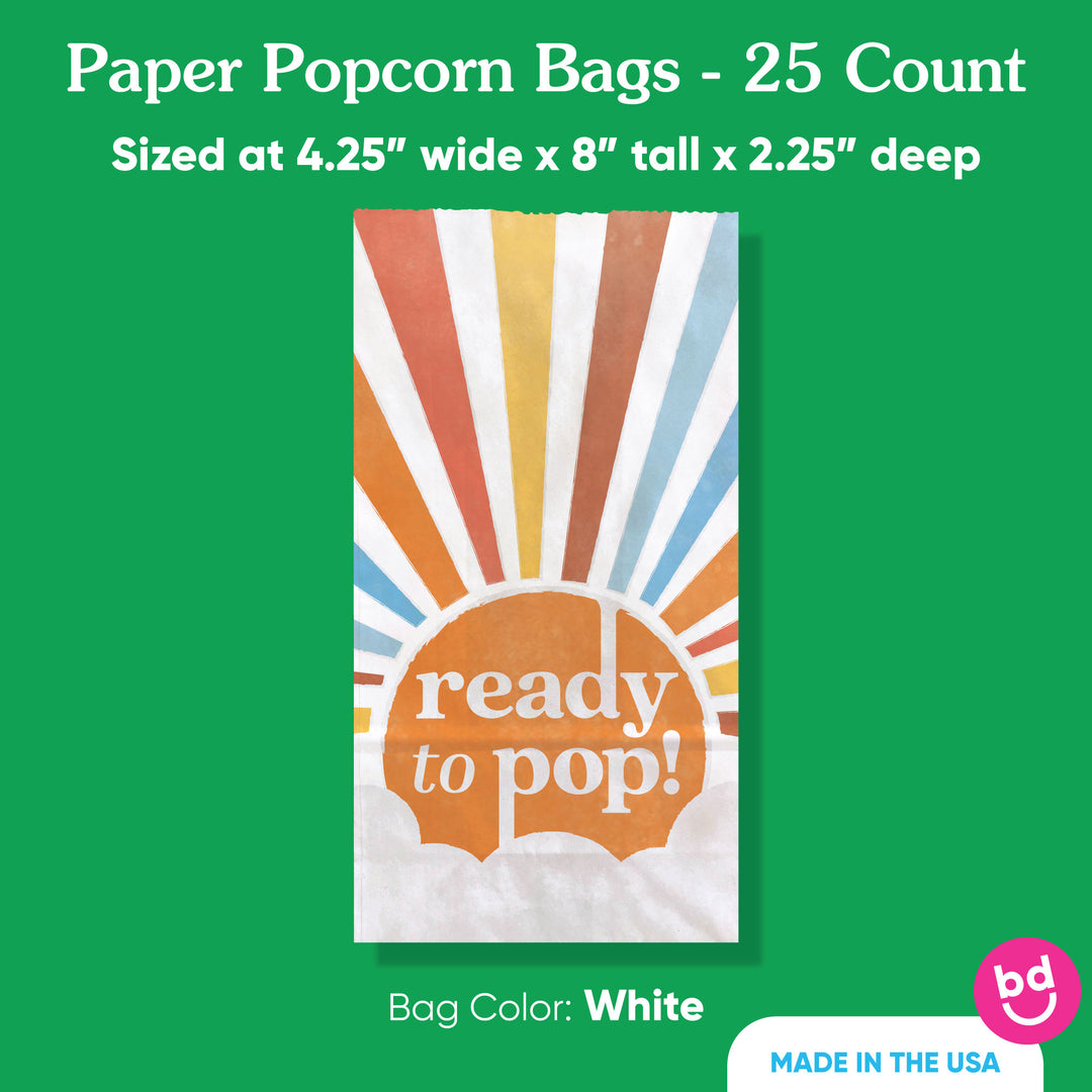Popcorn Bags - Here Comes The Son - 25 Ct