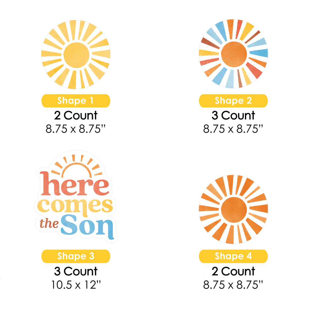 Here Comes The Son Yard Signs - 10 Ct