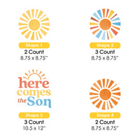Here Comes The Son Yard Signs - 10 Ct