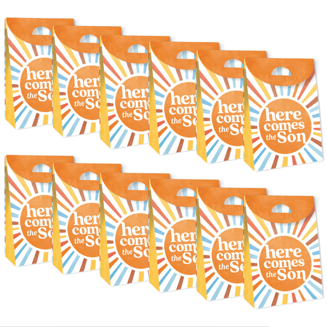 Here Comes The Son Goodie Bags - 12 Ct