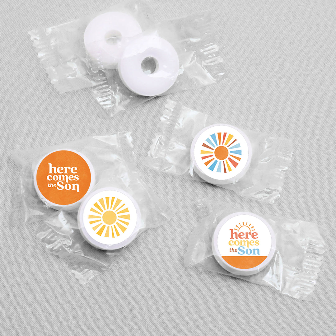 Here Comes The Son Candy Stickers - 1 Sheet of 108