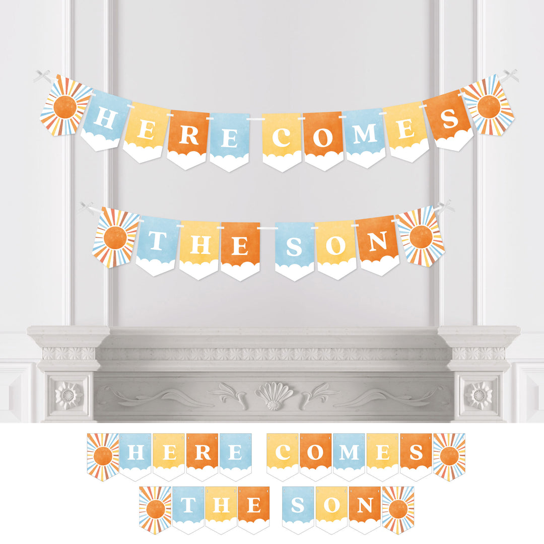 Here Comes The Son Bunting Banner