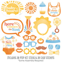 Here Comes The Son Photo Props - 20 Ct