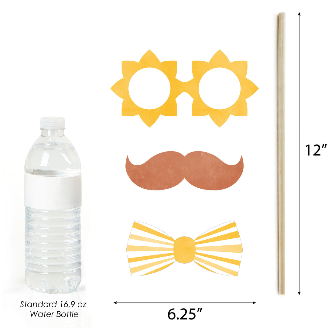 Here Comes The Son Photo Props - 20 Ct