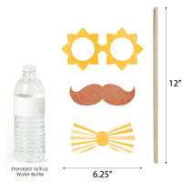 Here Comes The Son Photo Props - 20 Ct
