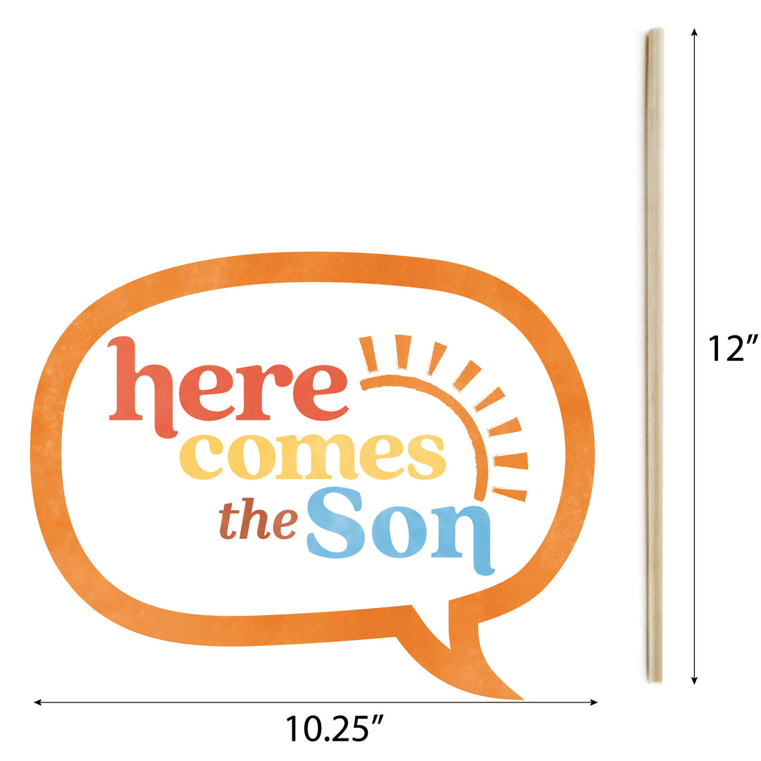 Here Comes The Son Photo Props - 20 Ct