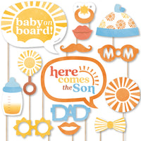 Here Comes The Son Photo Props - 20 Ct
