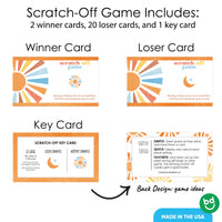 Here Comes The Son Scratch Off Cards Game - 22 Ct