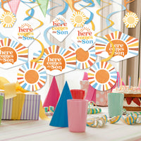 Here Comes The Son Hanging Swirls - 40 Ct