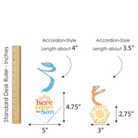 Here Comes The Son Hanging Swirls - 40 Ct