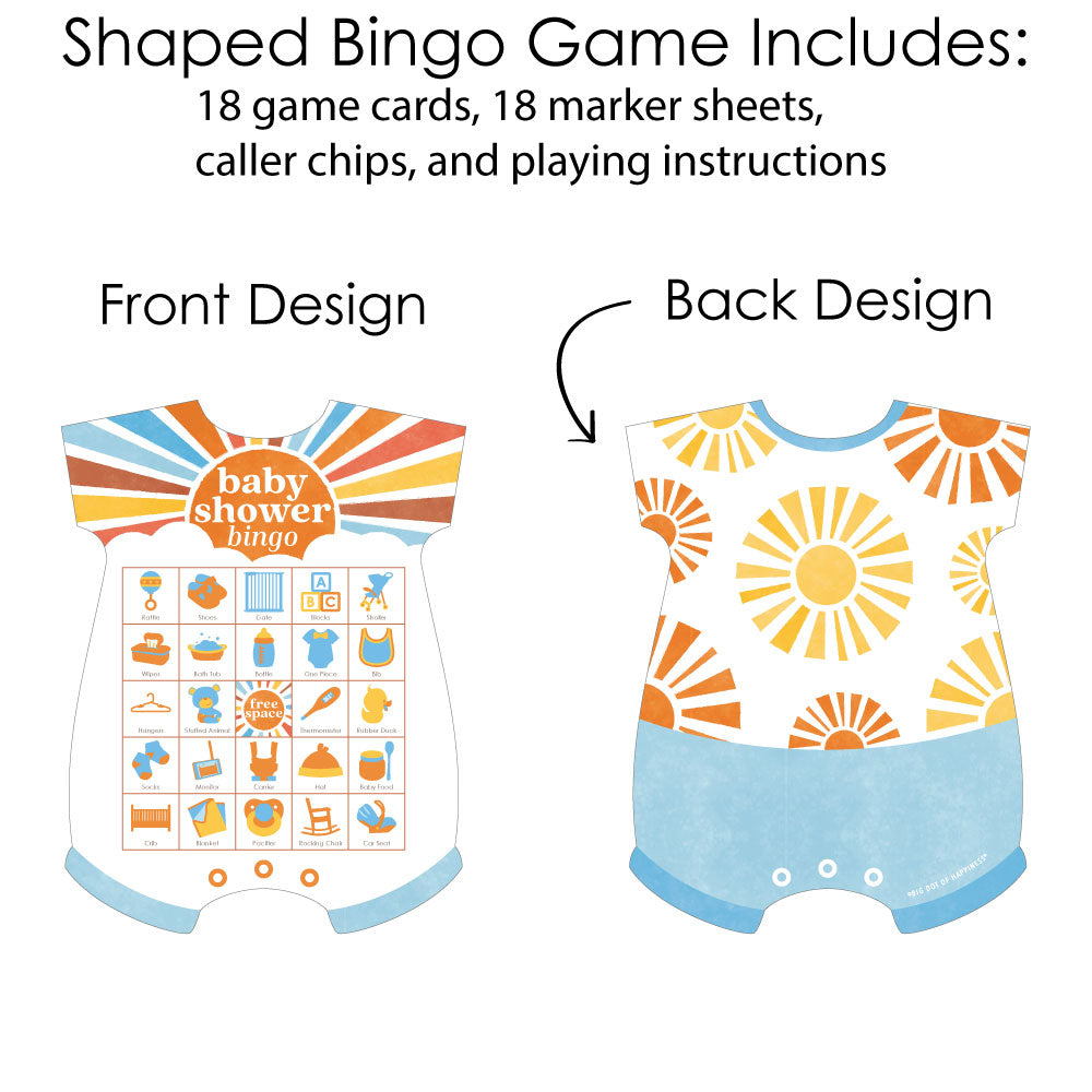Here Comes The Son Bingo Game - 18 Ct