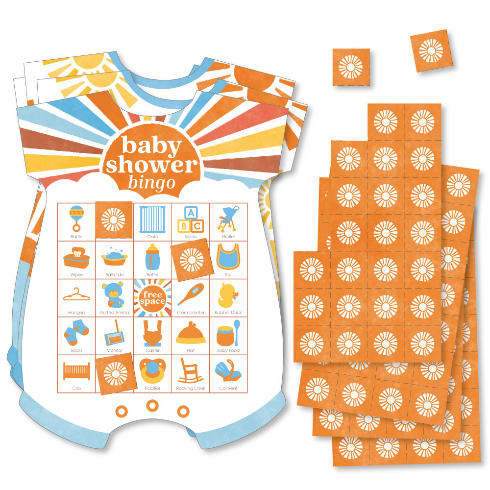Here Comes The Son Bingo Game - 18 Ct