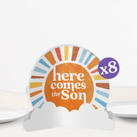 Here Comes The Son 3D Centerpieces - 8 Ct