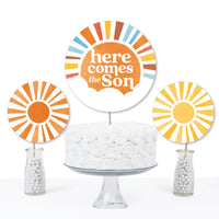 Here Comes The Son Table Toppers - 15 Ct