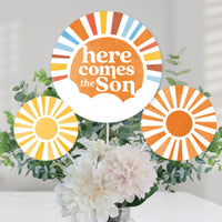 Here Comes The Son Table Toppers - 15 Ct