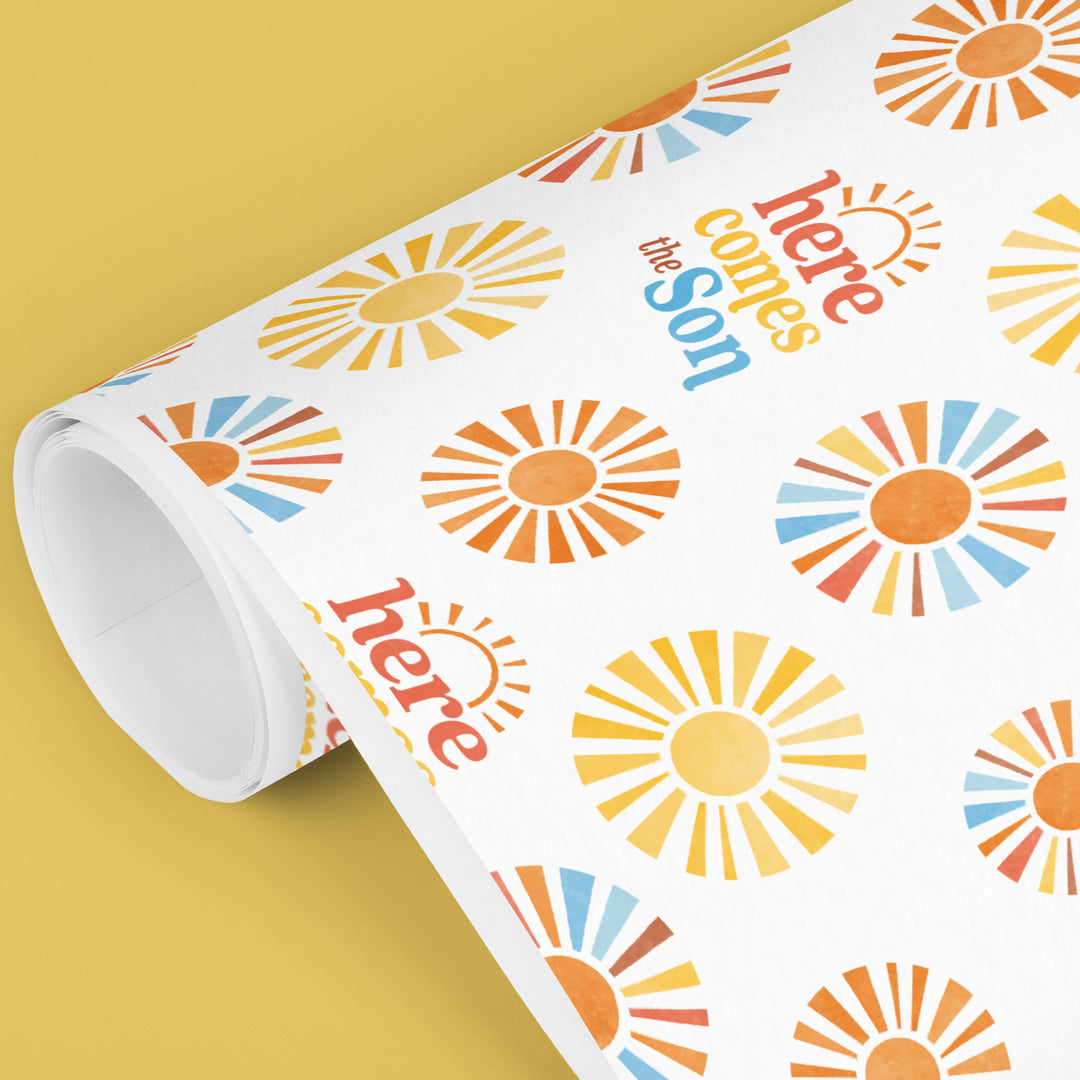 Here Comes The Son Wrapping Paper