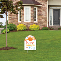 Here Comes The Son Yard Sign - 1 Pc