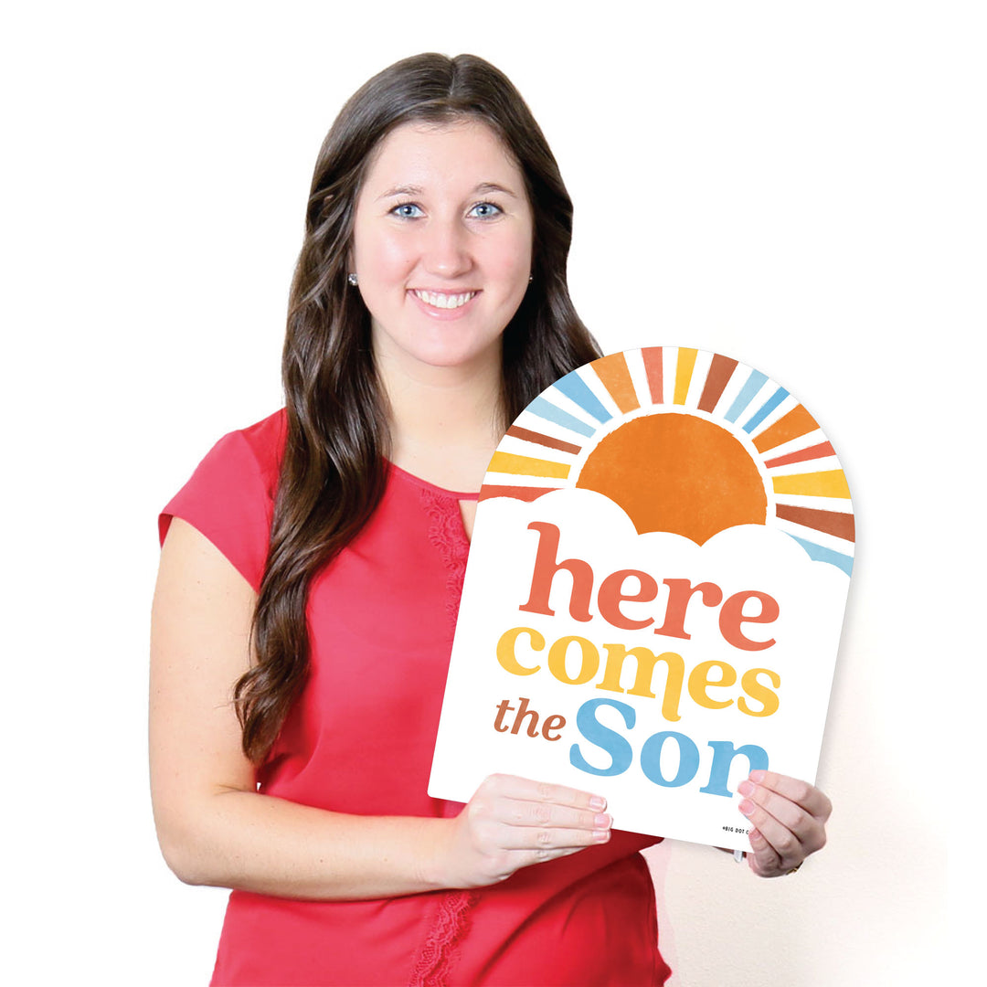 Here Comes The Son Yard Sign - 1 Pc
