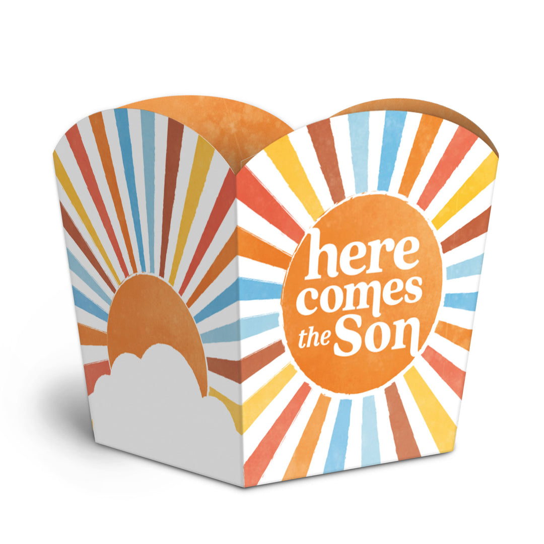 Here Comes The Son Treat Boxes - 12 Ct