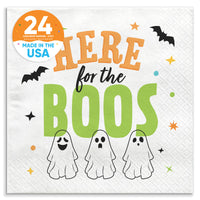 Napkins - Here For The Boos - 24 Ct