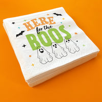 Napkins - Here For The Boos - 24 Ct