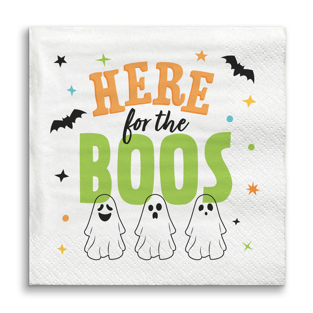 Napkins - Here For The Boos - 24 Ct