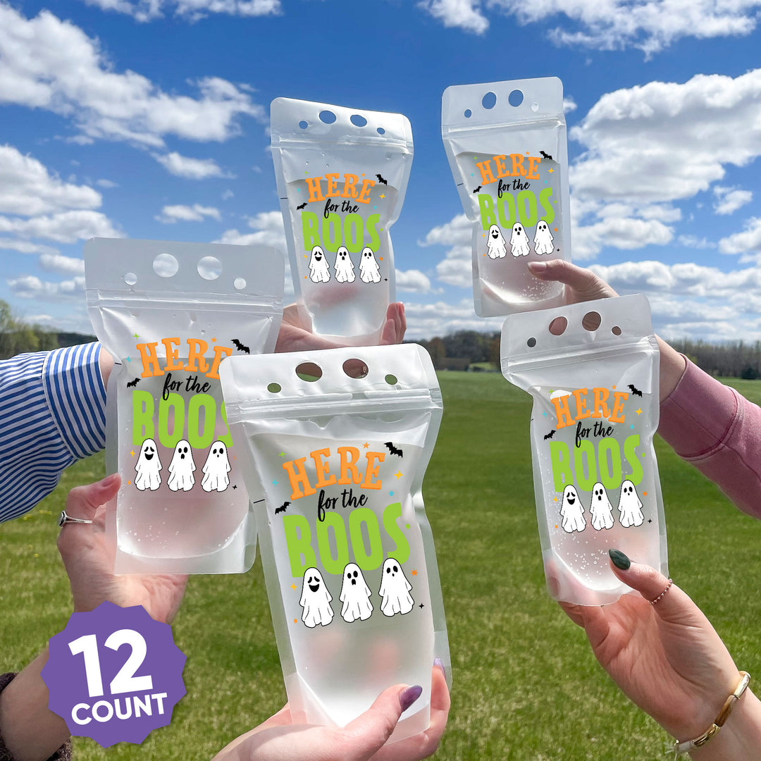 Drink Pouches - Here for the Boos - 12 Ct
