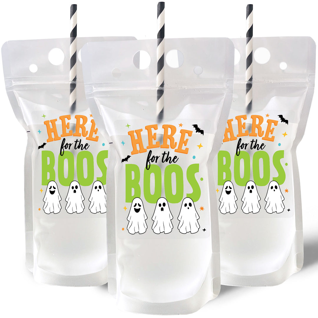 Drink Pouches - Here for the Boos - 12 Ct