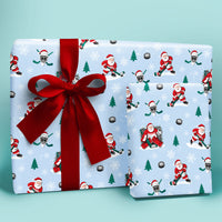 Hockey Santa - Wrapping Paper
