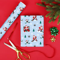 Hockey Santa - Wrapping Paper