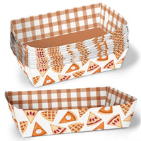 Holiday Pie Paper Food Trays - 12 Ct