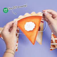 Holiday Pie Garland Banner - 15 Pc