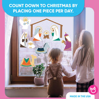 Holy Nativity Window Clings
