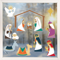 Holy Nativity Window Clings