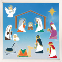 Holy Nativity Window Clings