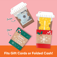 Assorted Hot Cocoa Nifty Gifty Card Holders - 8 Ct