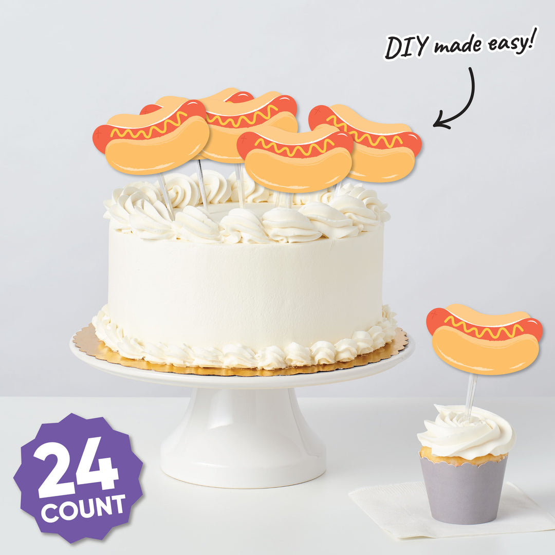 set of 24 cutouts quantity display