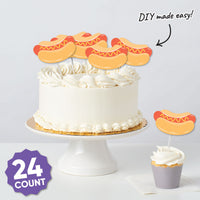 set of 24 cutouts quantity display