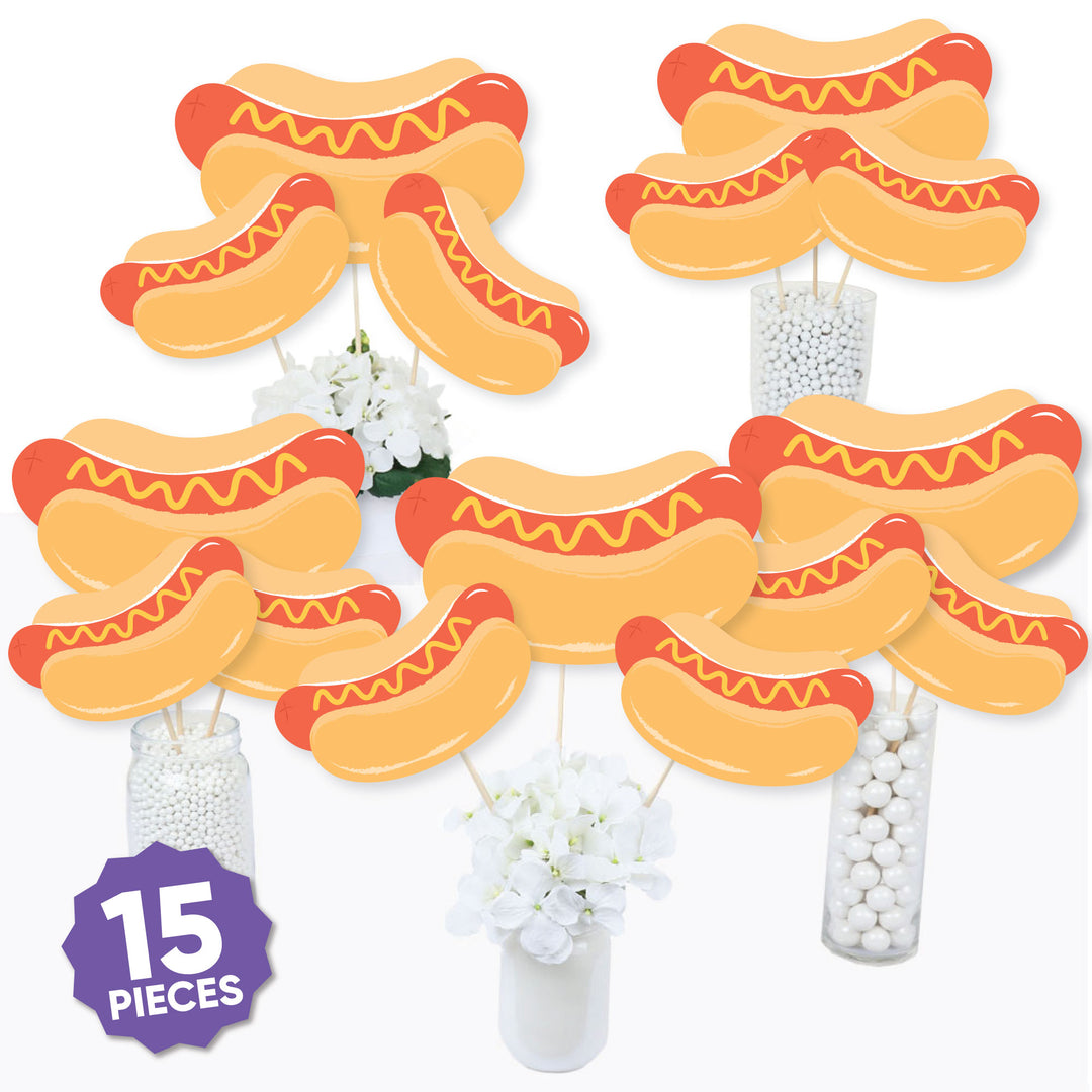 set of 15 table toppers display