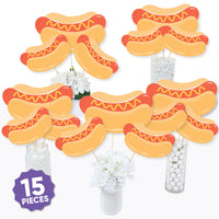 set of 15 table toppers display
