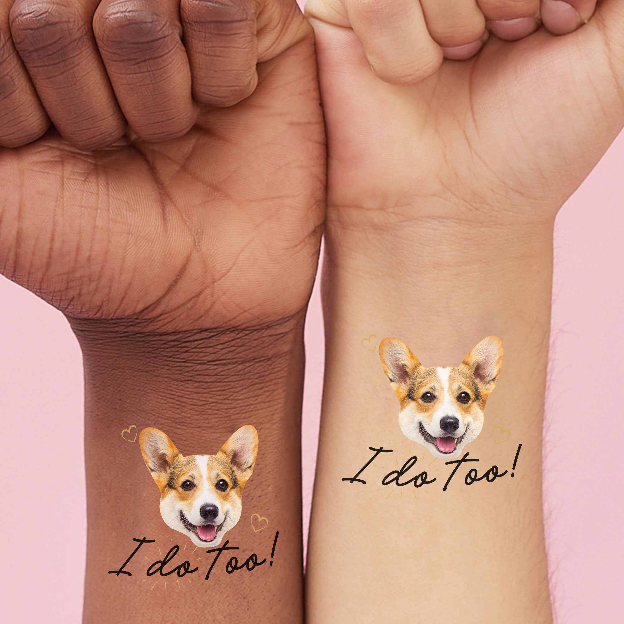 Safe Temporary Tattoos for Dogs: Custom Designs