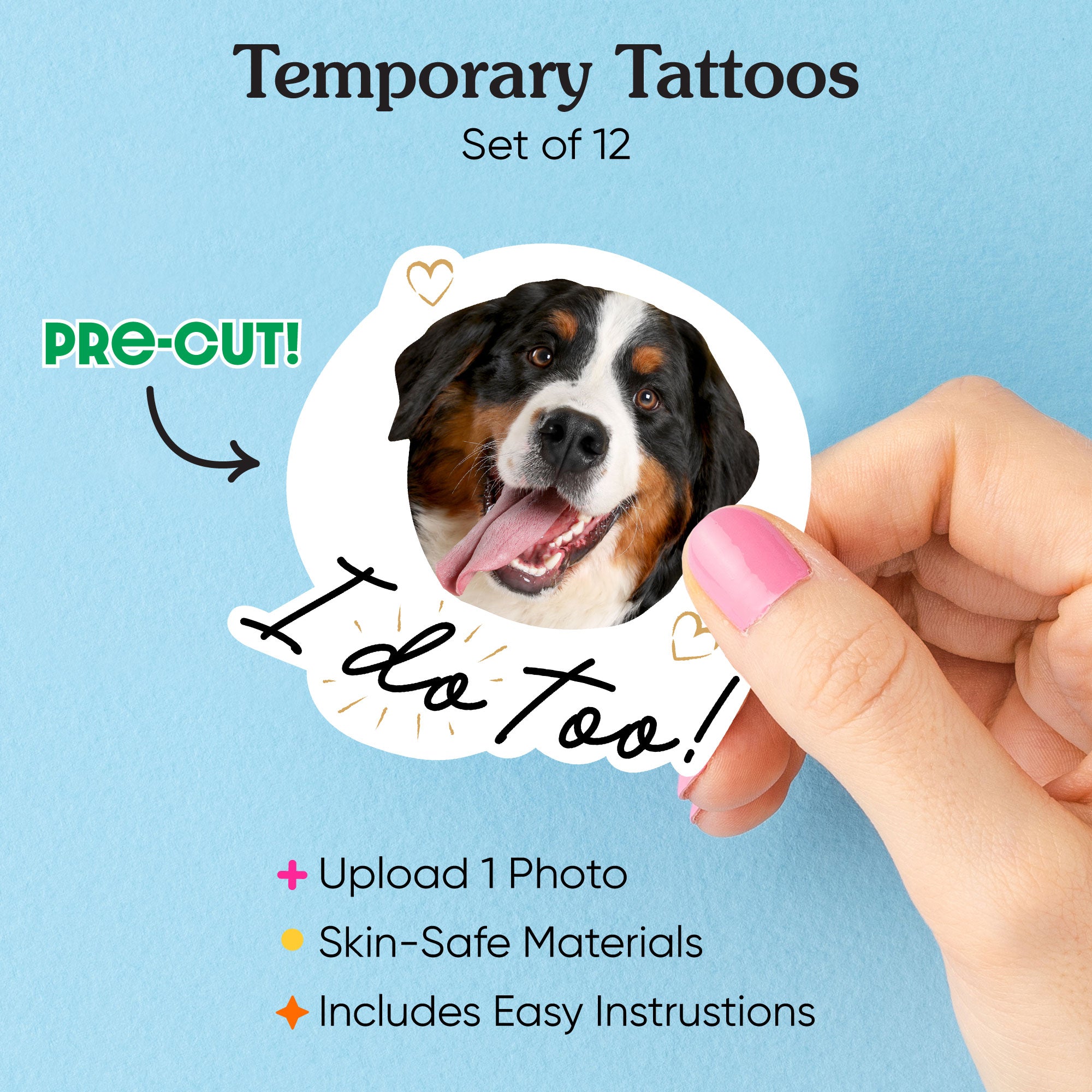 Safe for Dogs: Temporary Tattoos Are Safe